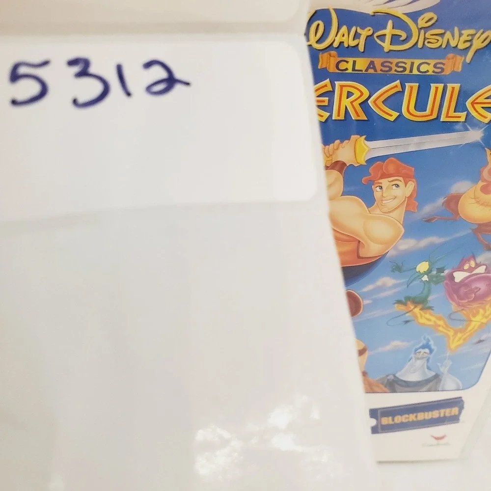Blockbuster Video Disney Puzzle Hercules‎ VHS Case 500 Pc  Cardinal